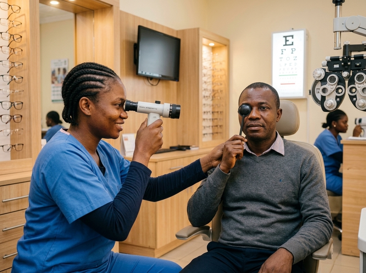 Vision screening at 4Sight Optical